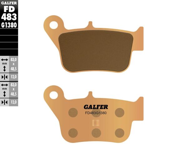 Brake Pad Sintered Scooter