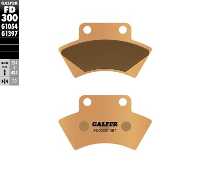 Brake Pad Sintered Atv