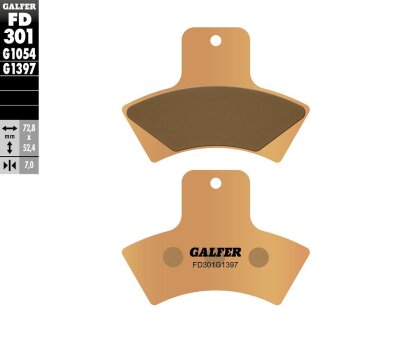 Brake Pad Sintered Atv