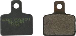 Brake Pad Carbon Tt Dirt