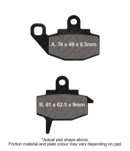 Brake Pad Ebc Fa130tt