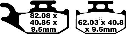Brake Pad Carbon Tt Dirt