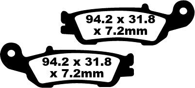Brake Pad Carbon Tt Dirt