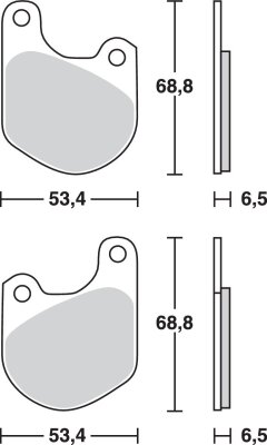 Brake Pad Trw Mcb511