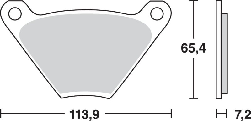 Brake Pad Trw Mcb97
