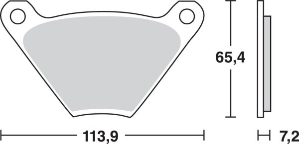 Brake Pad Trw Mcb97