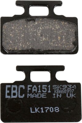 Brake Pad Fa Ser Organic