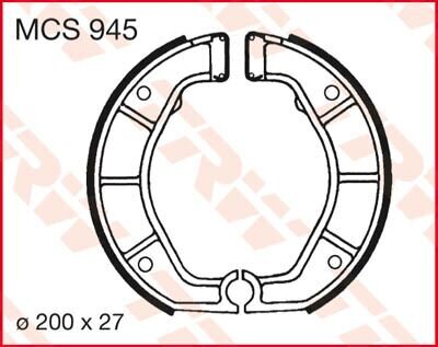Brake Shoes Trw Mcs945