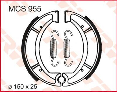 Brake Shoes Trw Mcs955