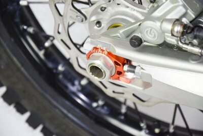 Axle Blocks Ktm Orange