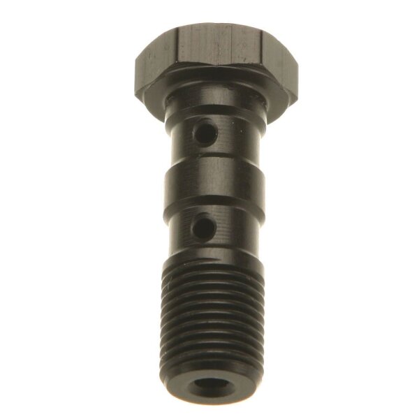 Double Banjo Bolt Blk M10x1 25