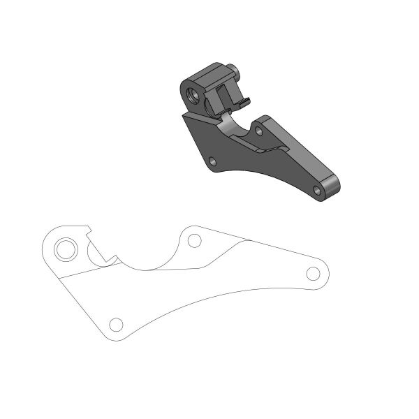 Brake Caliper Adaptor Sm