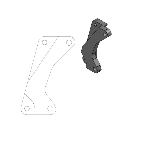 Brake Caliper Adaptor Sm