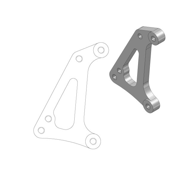 Brake Caliper Adaptor Sm