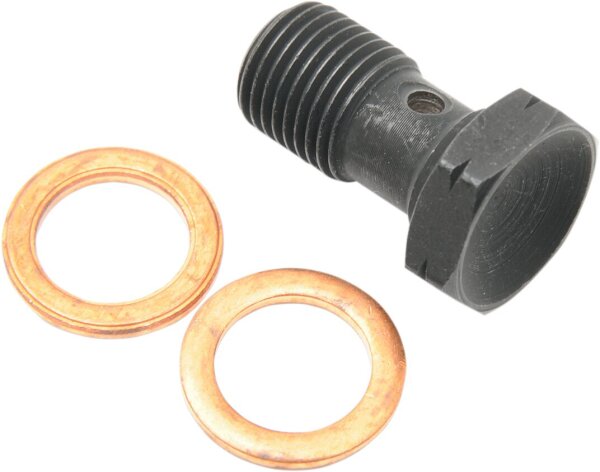 Bjo Bolt M10x1 18mm U/hex Bk