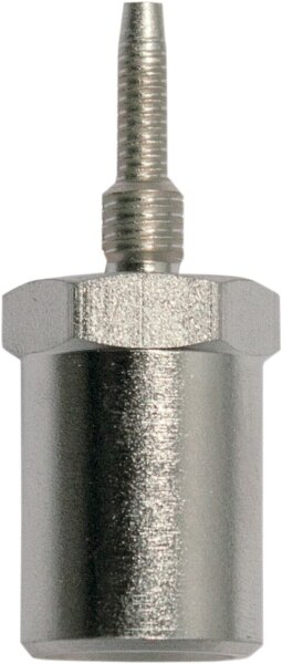 Adapter Strt 3/8-24f S/s