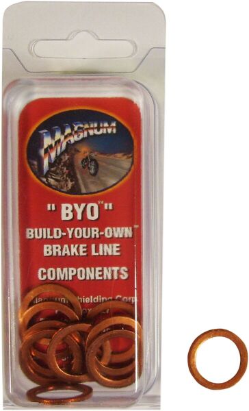 Washer Copper 12mm 10pk