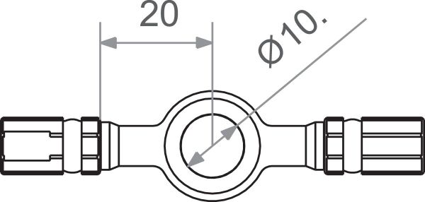 Banjo Connector M10 Sl