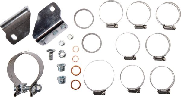 Exhaust 2:1 09-16 Fl Blk