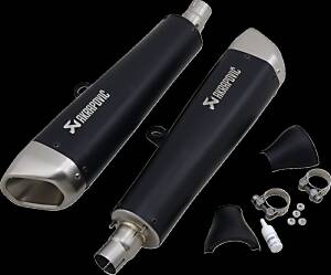 Mufflers Ti Bk Spd Twin