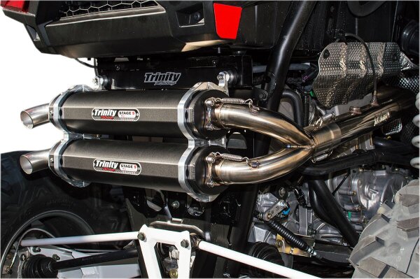 Exhaust Dl Rzr Xp T Bk