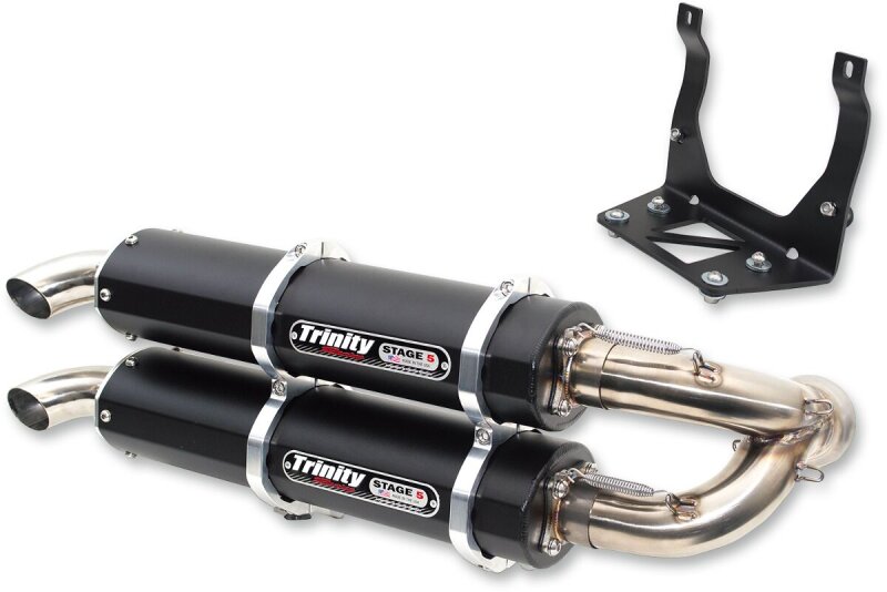 Muffler S/o Can Am X3 Bk