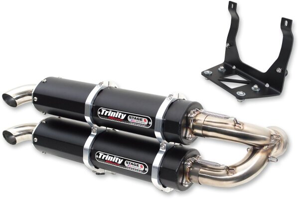 Muffler S/o Can Am X3 Bk