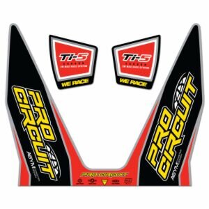 Exhaust Sticker Kit Ti-5