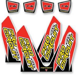 Exhaust Sticker Kit T-6