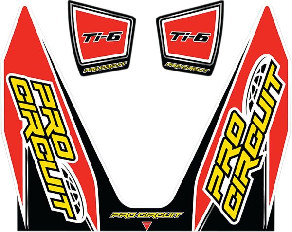 Exhaust Sticker Kit Ti-6