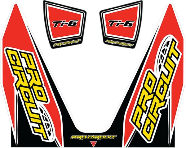 Exhaust Sticker Kit Ti-6