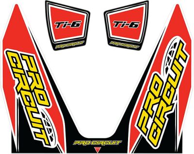 Exhaust Sticker Kit Ti-6