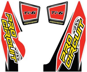 Exhaust Sticker Kit Ti-6