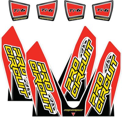 Exhaust Sticker Kit Ti-6