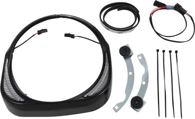 Bezel Blk H Lt 96-13flht