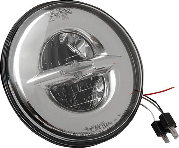 Headlight 7 Led Refl Ece