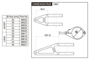 Headlight Bracket Short