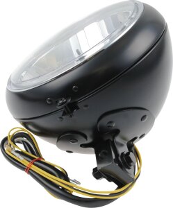Headlight 7 Bk/clear