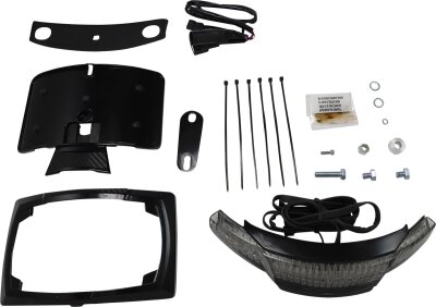 Taillight/lp Flhx10-13 Bk