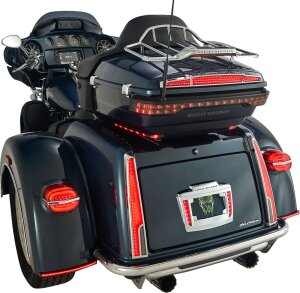 Taillight Led Tri Glide Red Le