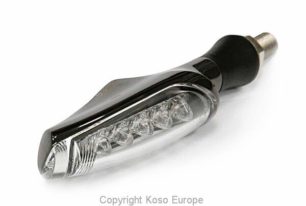 Turn Signal Led Blk Matt