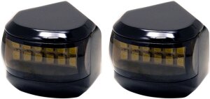 Signal Turn Blk/smk Wht