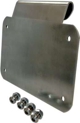 Mount License Plate Alum