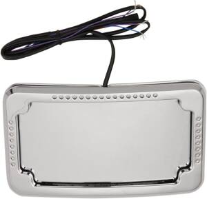 Frame Lp Slick 3hole Chr