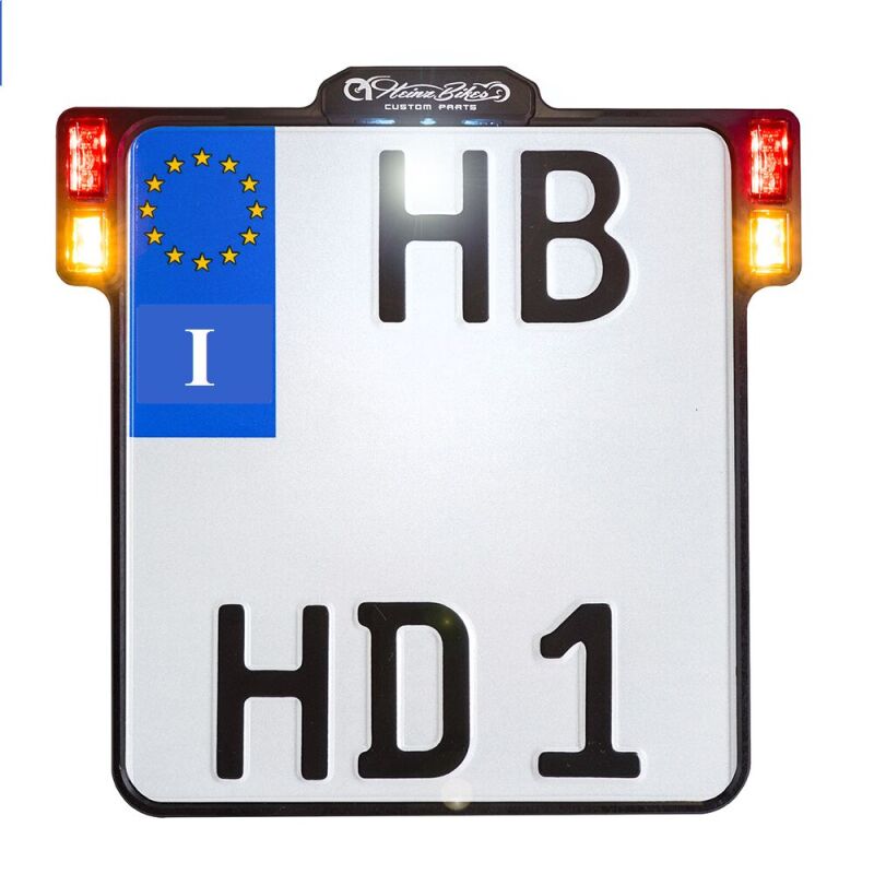 Lic.plt.3in1 W/tl Bk Italy