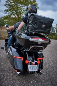 Light Saddlebag Red Lens India