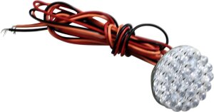 Bulb Led Clstr 1.25red