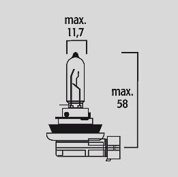 Bulb H9 12v 65w Pgj19-5