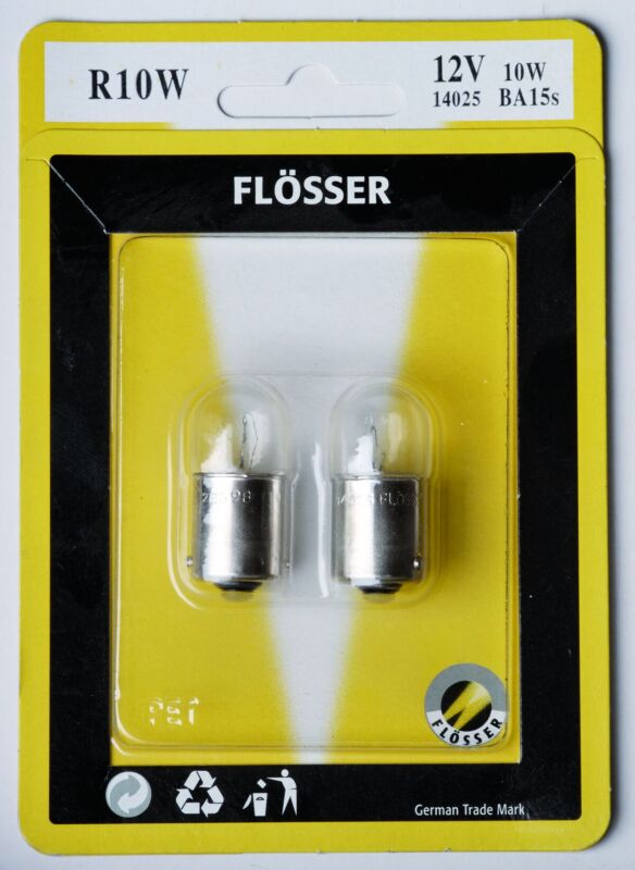 Bulb R10w 12v Ba15s 10pk