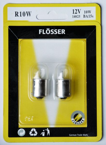 Bulb R10w 12v Ba15s 10pk